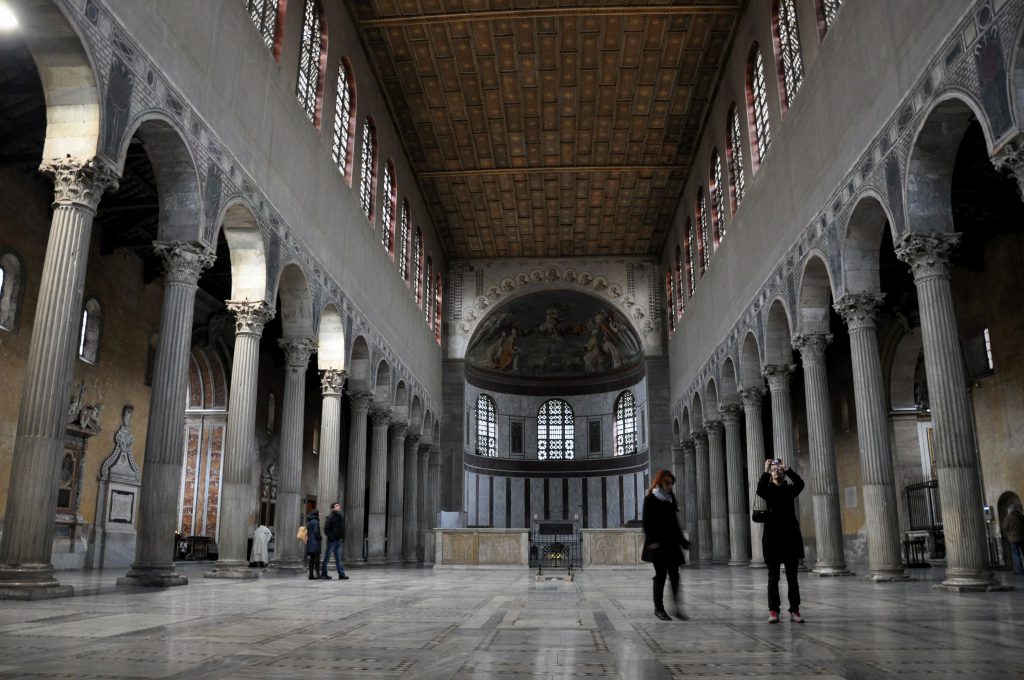 The Church of Santa Sabina on Aventine Hilla