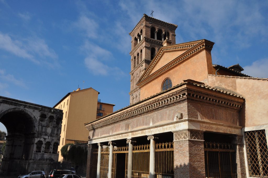 The Church of St George in Velabro, a favorite church in Rome