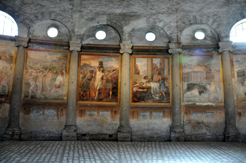 Basilica of Santo Stefano Rotondo, one of my favorite churches in Rome