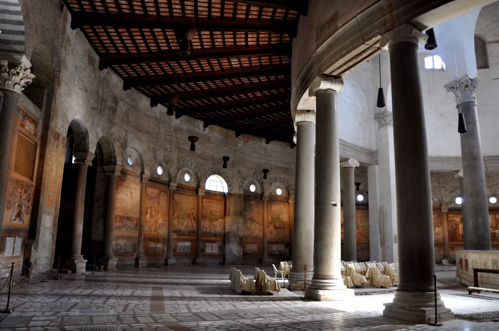 Basilica of Santo Stefano Rotondo, one of my favorite churches in Rome