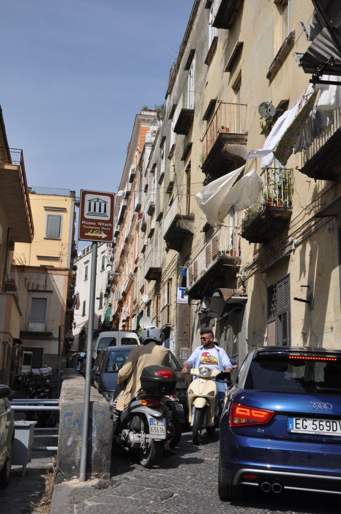 A narrow street in Italy — driving tips in Italy